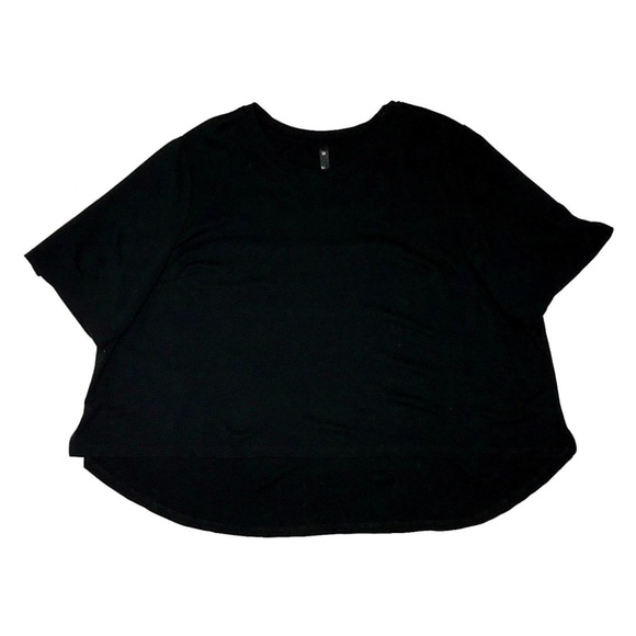 Seven7 Tops - Seven7 Short Sleeve Hi Lo Crop Top